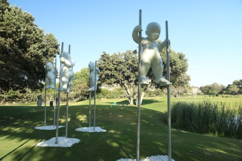 Türkiye'de �lk Kez Bir Golf Kulübünde Heykel Sergisi Ve Genç Sanatç� Destek Program� Bir Arada